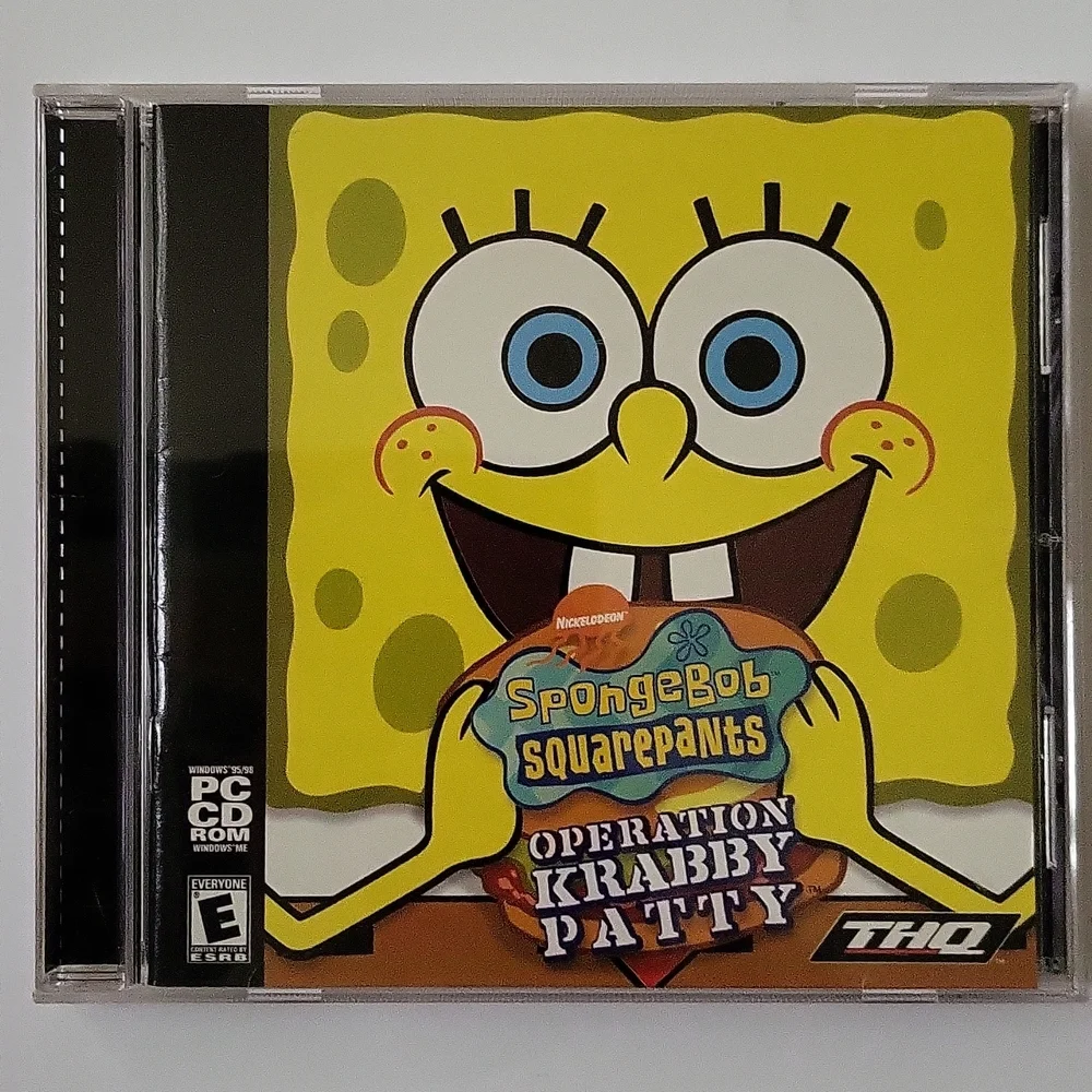 SpongeBob SquarePants Operation Crabby Patty THQ PC CD